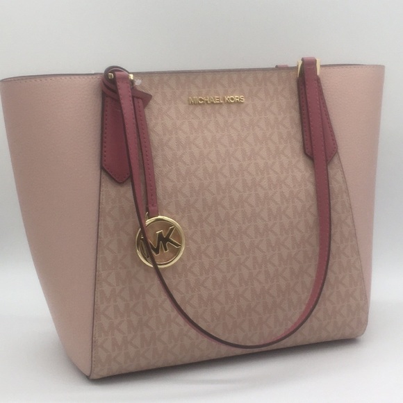 Michael Kors Handbags - MICHAEL KORS KIMBERLY SM BONDED TOTE TULIP MULTI
